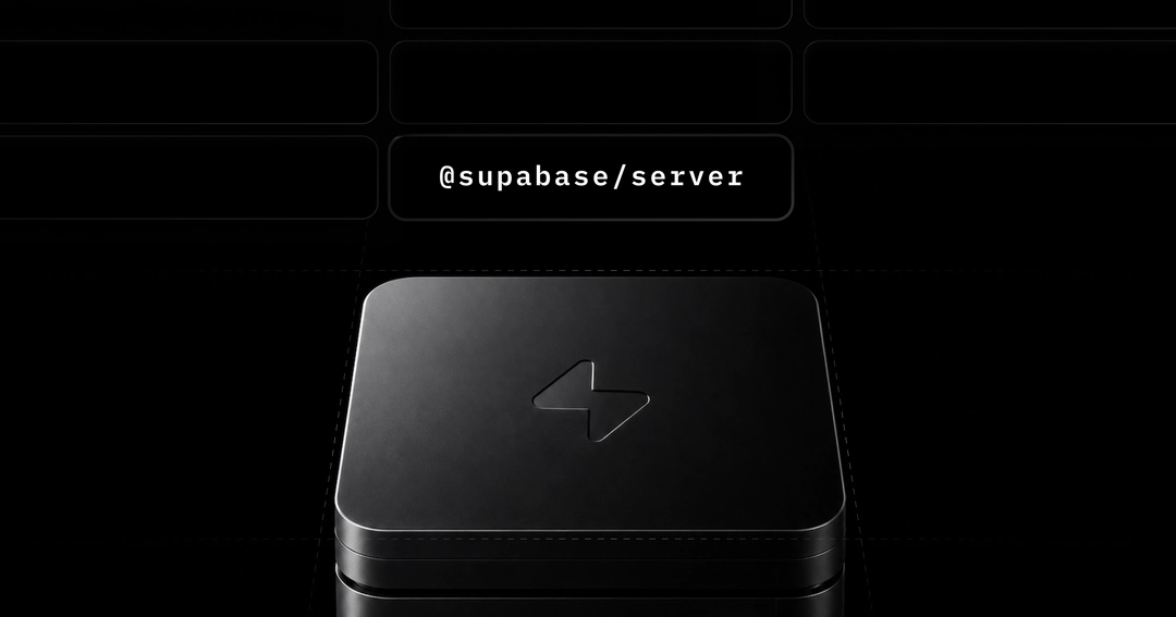 Supabase Server Challenge banner